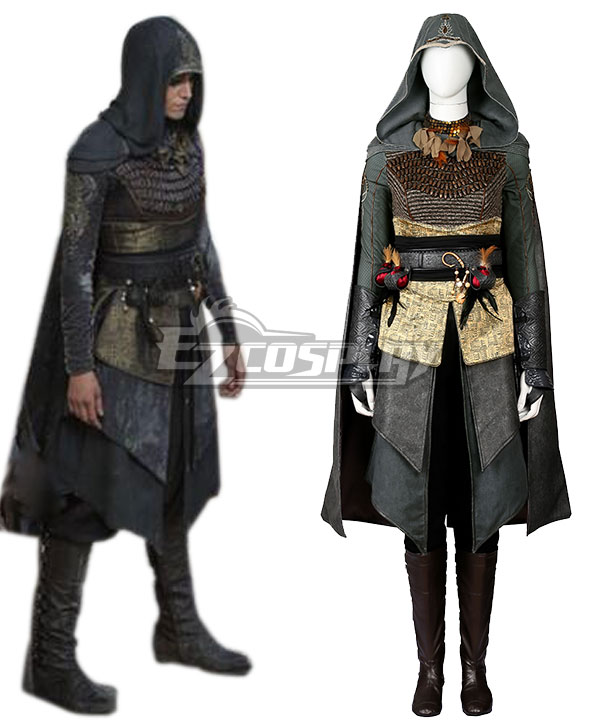 Assassins Creed Movie Maria Cosplay Costumes Including Boots