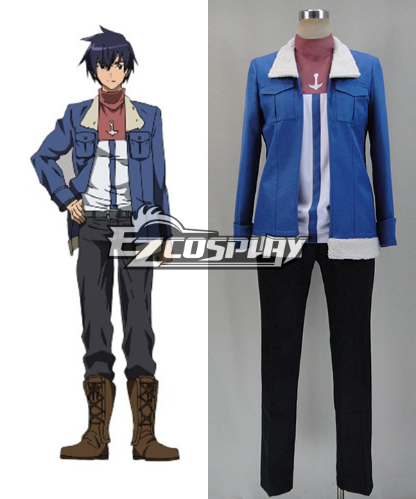 Akame Ga Kill! Wave Cosplay Costume - Shirt and Coat