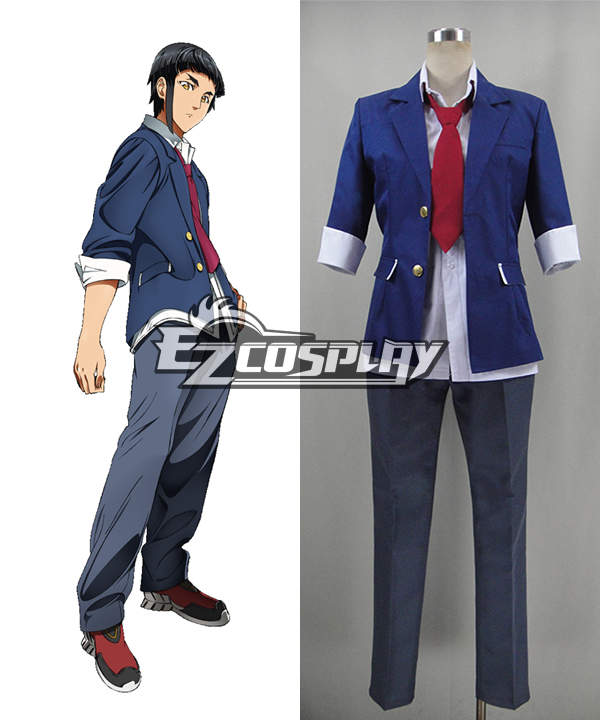

Aquarion Logos Akuerion Rogosu Akira Kaibuki Cosplay Costume