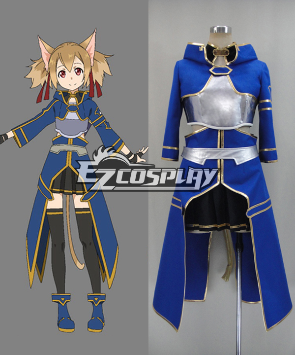 

Sword Art Online Gun Gale Online Silica Shirika Ayano Keiko Cosplay Costume