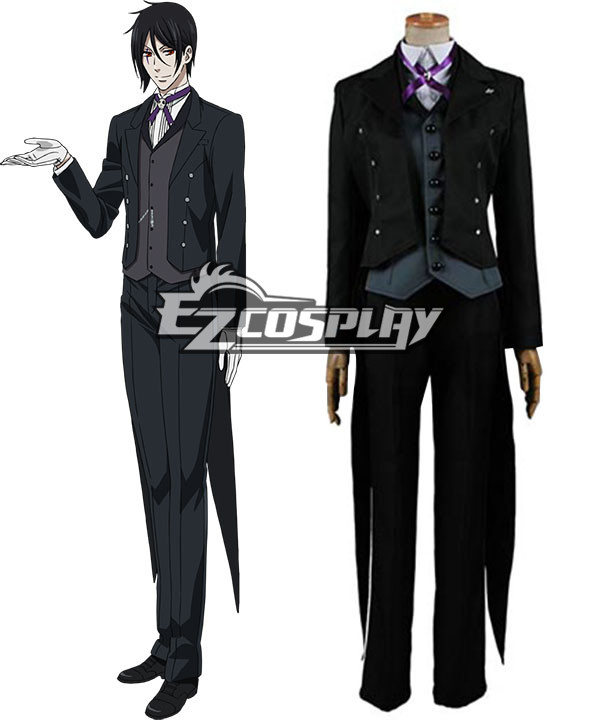 

Black Butler Book of Circus Sebastian Michaelis Cosplay Costume