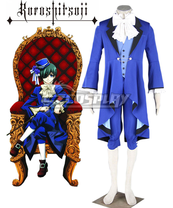 Black Butler kuroshitsuji Ciel Phantomhive Cosplay Costume – fortunecosplay