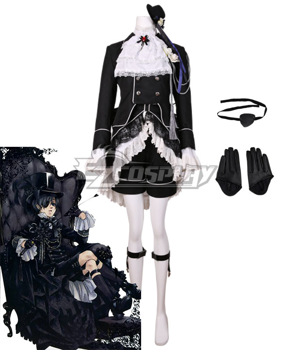 Black Butler FC Ciel Phantomhive Cosplay Costume