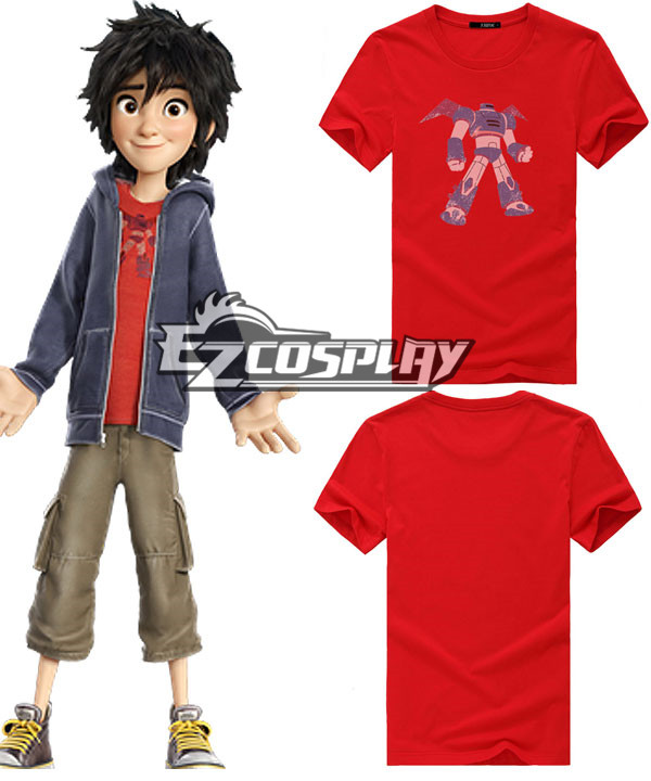 

Hiro Cosplay Big Hero 6 Hiro Hamada Cosplay Costume - Red Shirt