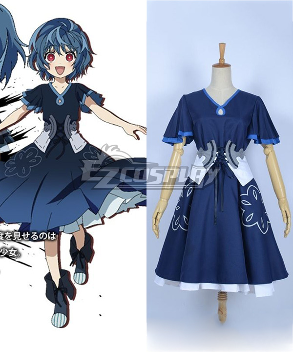 Anime Black Bullet Kagetane Hiruko Cosplay Costume Full Set Men's