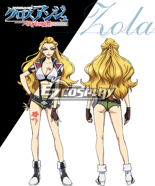 

Cross Ange Tenshi to Ryu no Rinbu Zola Cosplay Costume
