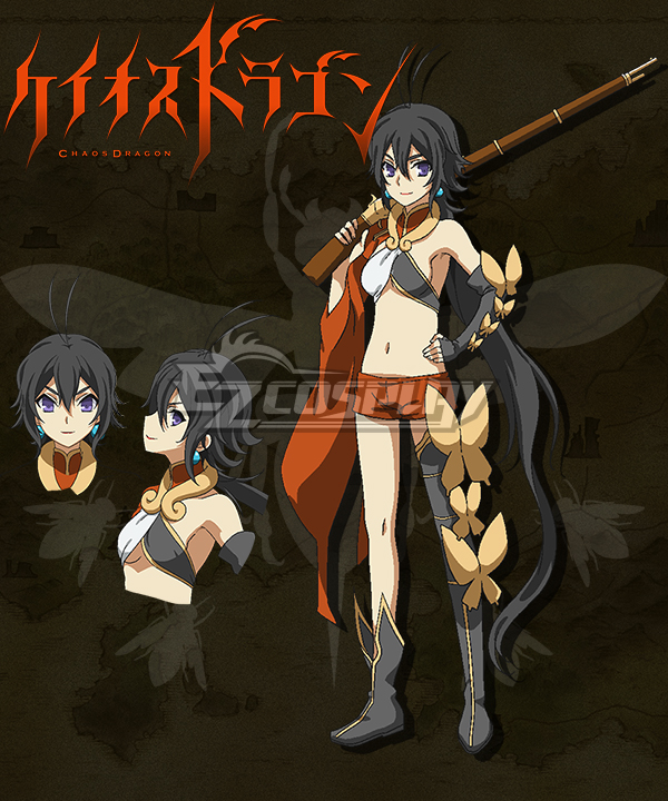 

Chaos Dragon Sekiryuu Senyaku Keiosu Doragon Red Dragon Gakushou Cosplay Costume