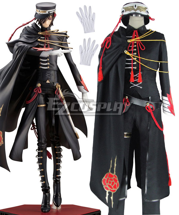 

Code Geass Code Black in Ashford Lelouch Lamperouge Lelouch vi Britannia Cosplay Costume