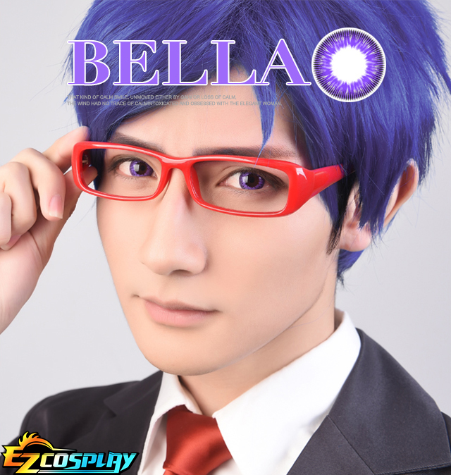 Bella Eye CosCon Ryugazaki Rei Raiden Shogun Baal Purple Cosplay Contact Lense