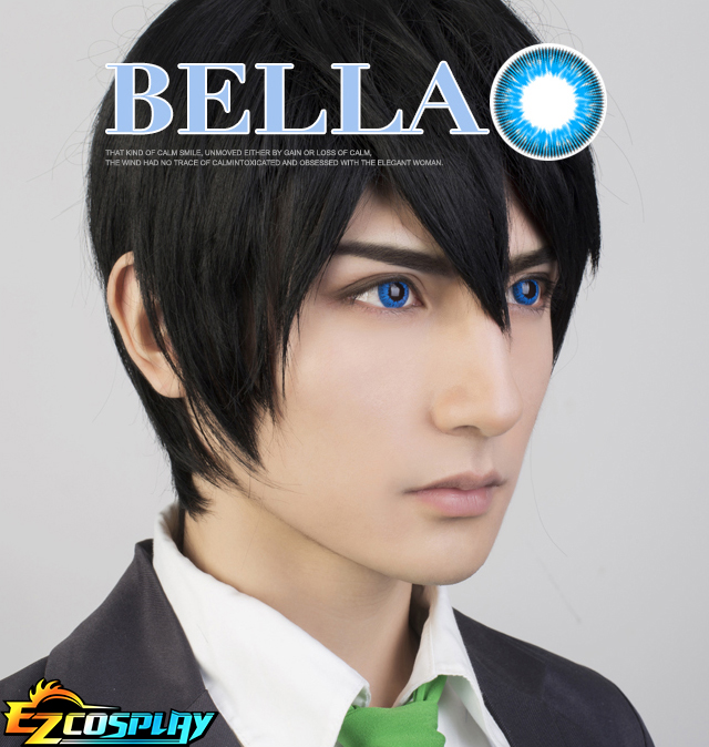 Bella Eye CosCon Giyuu Tomioka Blue Cosplay Contact Lense