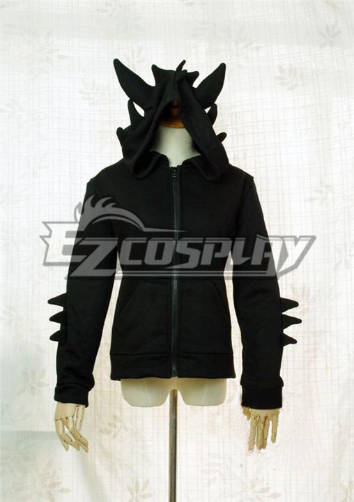 

How to Train Your Dragon 2 Night Fury Toothless Cosplay Hoodie