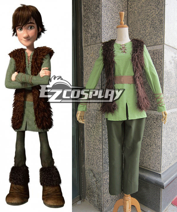 How to Train Your Dragon Hiccup Cosplay Costume