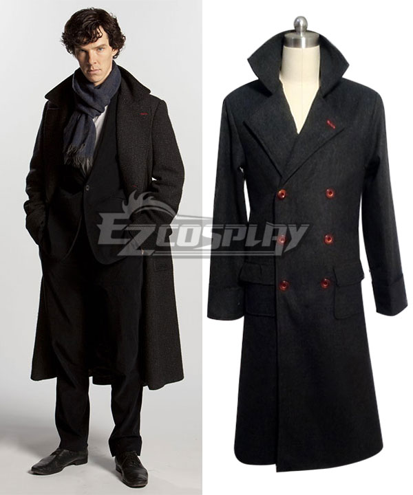 

Sherlock The Abominable Bride Sherlock Holmes Cape Coat Cosplay Costume
