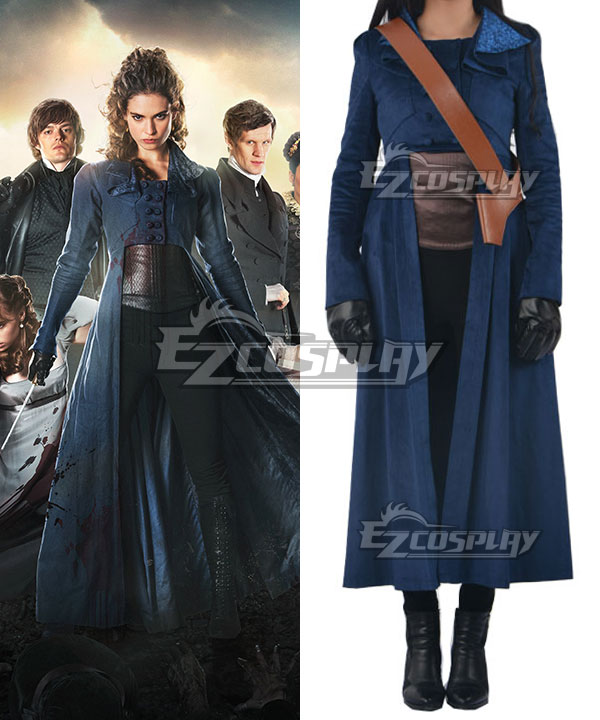 Pride and Prejudice and Zombies Elizabeth Bennet Cosplay Costume