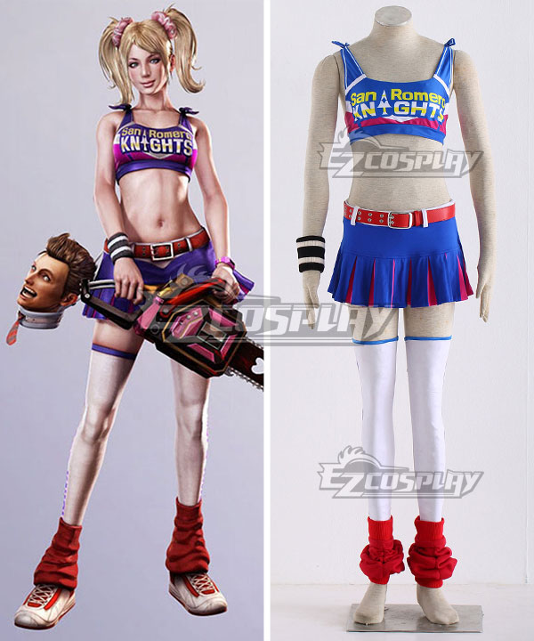  Game Lollipop Chainsaw Cosplay Juliet Starling Costume