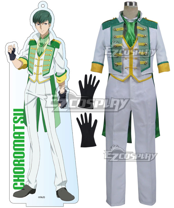 

Mr. Osomatsu San Choromatsu Matsuno Green Cosplay Costume