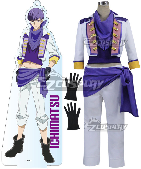 

Mr. Osomatsu San Ichimatsu Matsuno Purple Cosplay Costume