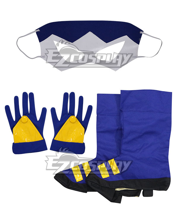 

DC Comics Static Shock Virgil Ovid Hawkins Cosplay Costume - Only Mask, Gloves, Boot covers