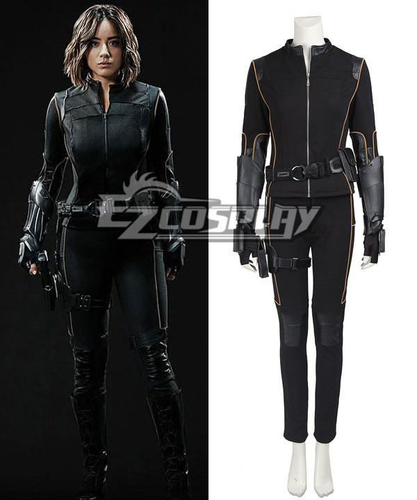Agents of S.H.I.E.L.D. Skye Quake Cosplay Costume - including boots