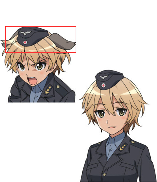 

Brave Witches:Waltrud Krupinski Ear wear Cosplay Accessory Prop