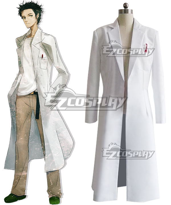 

Steins;Gate Steins Gate Rintaro Okabe Coat Cosplay Costume - Cotton Edition