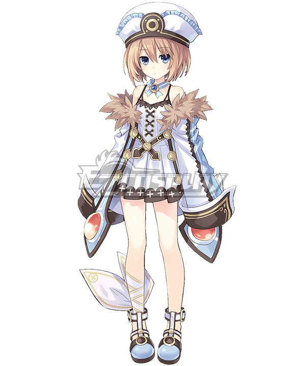 Hyperdimension Neptunia Blanc Cosplay Costume