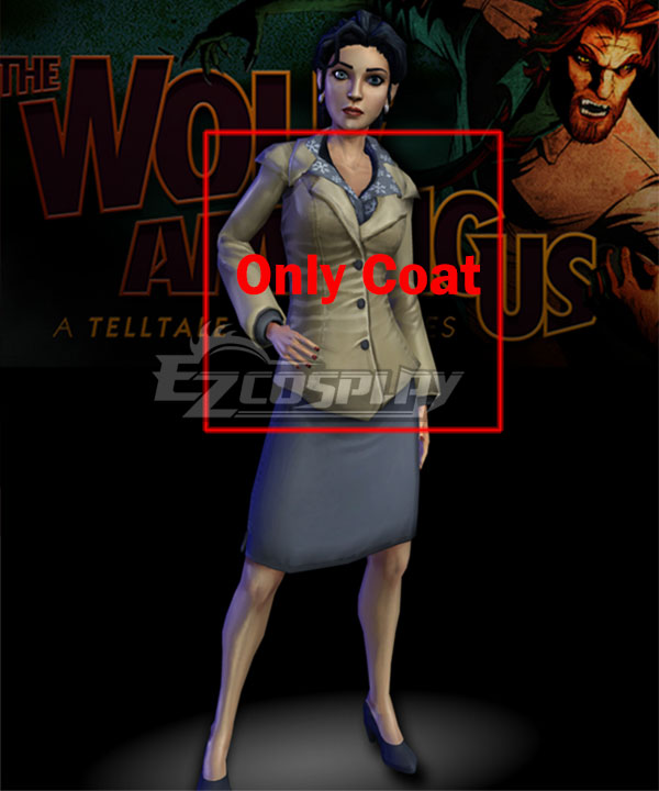 

The Wolf Among Us Snow White Cosplay Costume - Only Coat