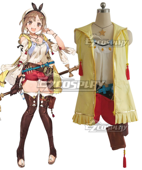 Atelier Ryza: Ever Darkness & the Secret Hideout Reisalin Stout Raizarin Shutauto Raiza Cosplay Costume