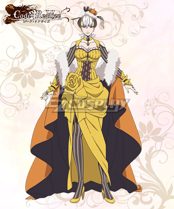 

Code: Realize Guardian of Rebirth Alexandrina Victoria Cosplay Costume