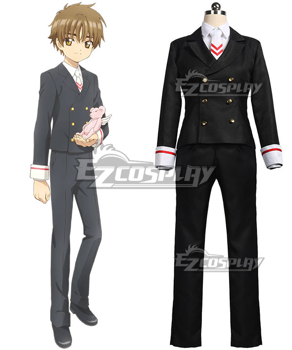 

Cardcaptor Sakura: Clear Card Syaoran Li School Uniform Cosplay Costume