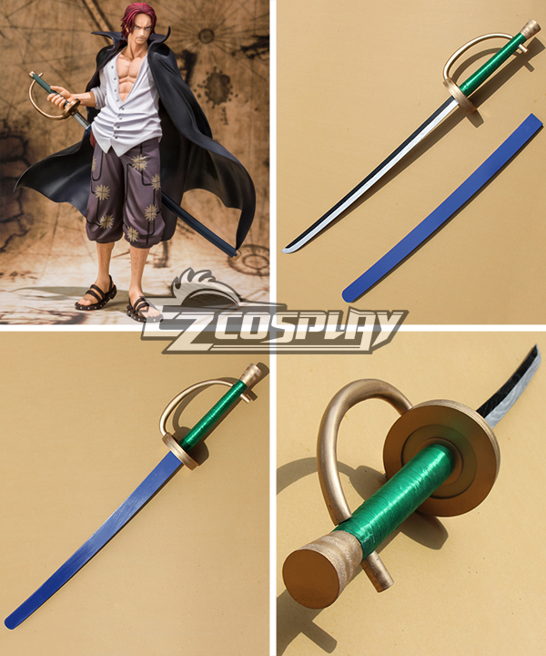 One Piece Wan Pisu Red Haired Shanks Cosplay Weapon