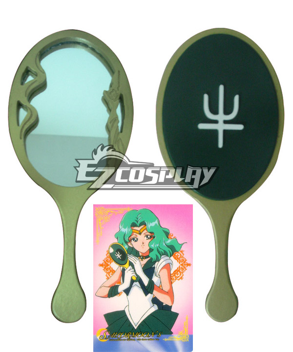 

Sailor Moon S Michelle Kaioh Michiru Sailor Neptune Mirror Cosplay Accessory Prop