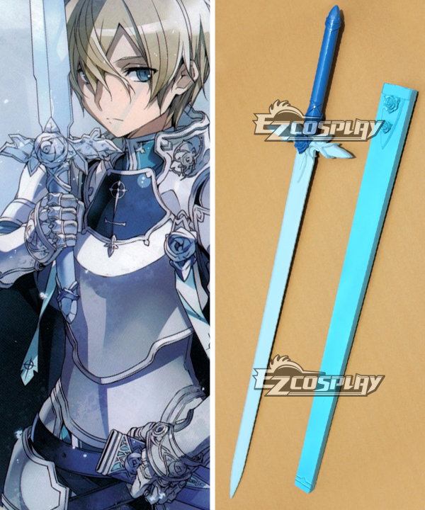 

Sword Art Online Under World Alicization SAO UW Eugeo Artifact Green Rose Sword B Cosplay Weapon