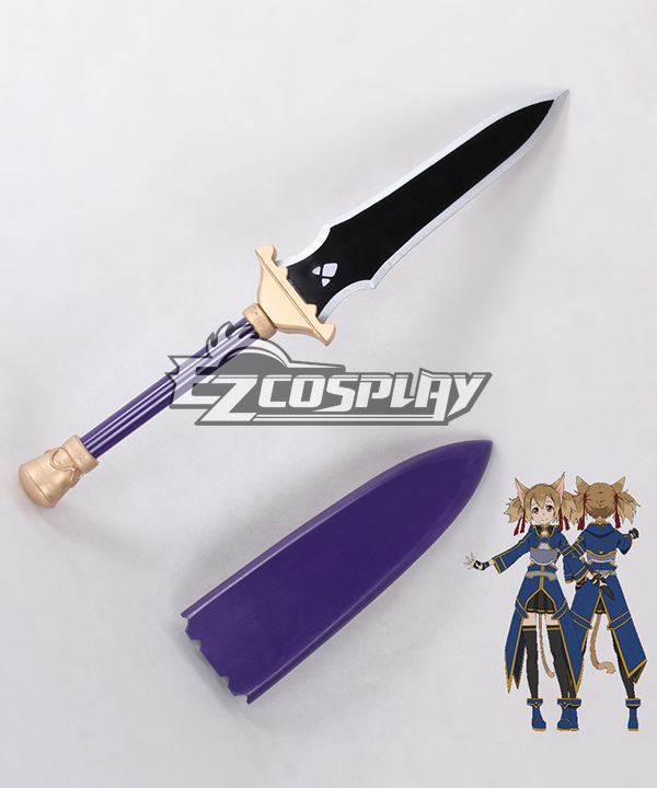 

Sword Art Online ALfheim Online SAO ALO Silica Shirika Shadow Dagger Sword Cosplay Weapon