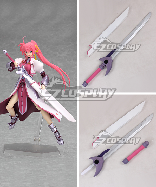 

Magical Girl Lyrical Nanoha Signum Flames Maken Sword Cosplay Weapon Prop