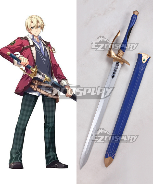 57/" The Legend of Heroes Rean Schwarzer Sword with Sheath Cosplay Prop B2006