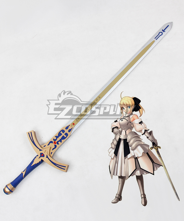 Fate Stay Night Artoria Pendragon Saber Lily Sword Cosplay Weapon Prop