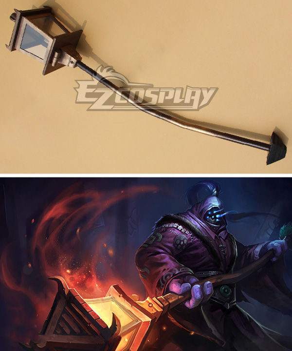 League of Legends Classic Jax Grandmaster At Arms Stäbe Cosplay Waffe Requisite