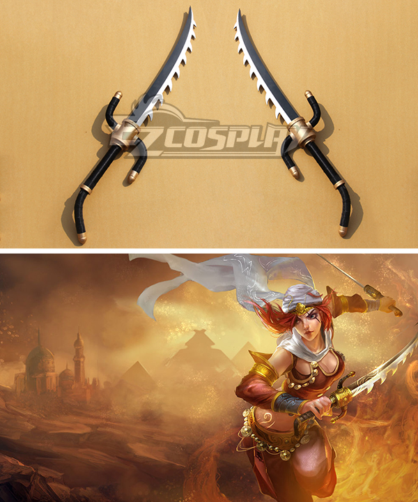 League of Legends Warring Kingdoms Katarina The Sinister Blade Dagger Cosplay Weapon Prop