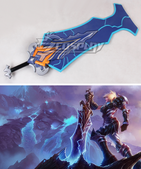 

League of Legends Championship Riven The Exile Sword Cosplay Weapon Prop