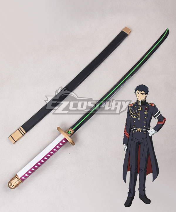 Seraph of the End Battle in Nagoya Owari no Serafu Vampire Reign Kureto Hiragi Sword Cosplay Weapon Prop