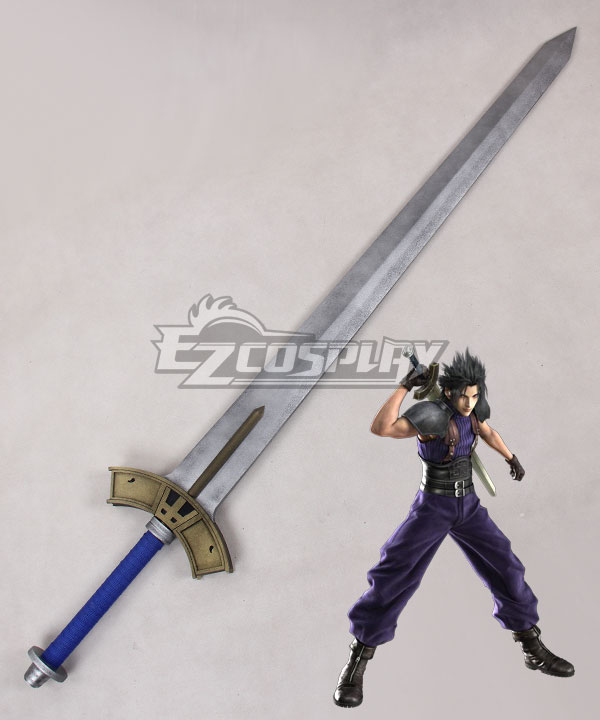 Final Fantasy VII Crisis Core FF7 Zack Fair Sword Cosplay Weapon Prop