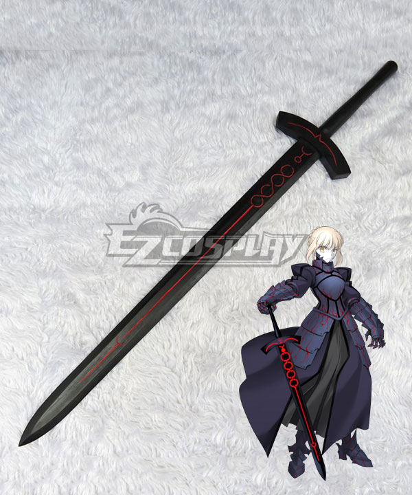 Fate Stay Night Black Saber Artoria Pendragon King Arthur Sword Cosplay Weapon Prop