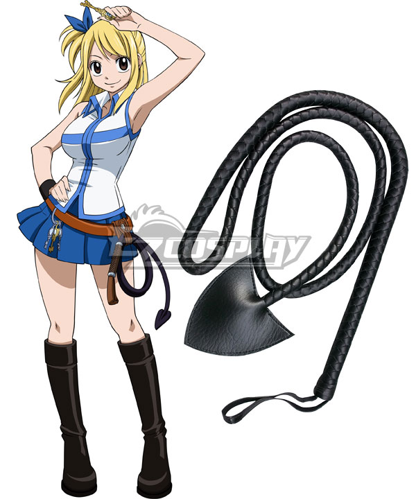 Fairy Tail Lucy Heartfilia Whip Cosplay Weapon Prop