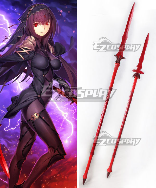 Fate Grand Order Lancer Scathach Gae Bolg alternative Spear Cosplay Weapon Prop