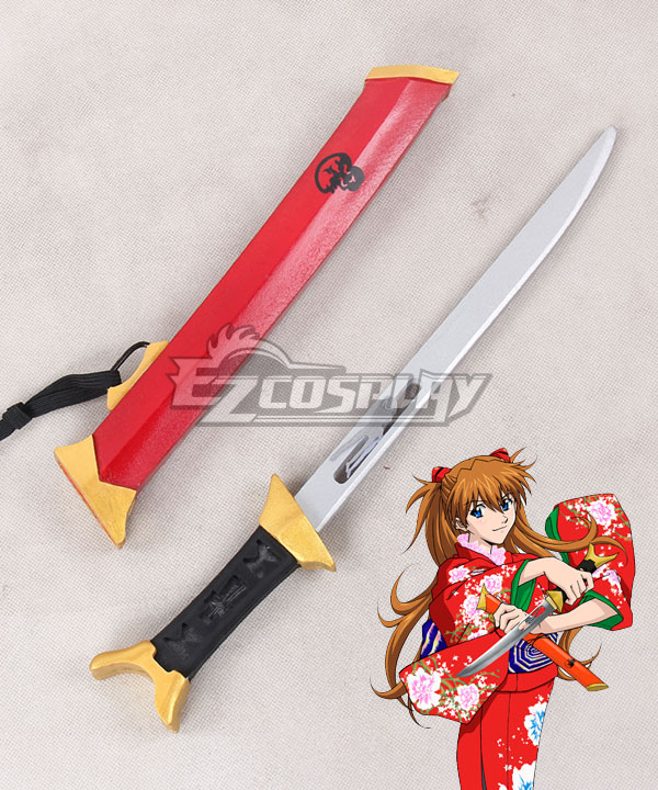 

Neon Genesis Evangelion EVA Asuka Langley Soryu Sword Cosplay Weapon Prop