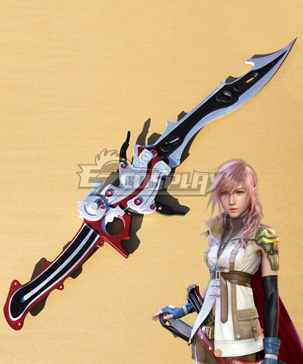 Final Fantasy XIII FF13 Lightning Sword Cosplay Weapon Prop - B Edition