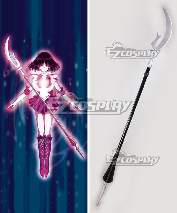 Sailor Moon S Tomoe Hotaru Sailor Saturn Princess Saturn Staves Cosplay Weapon Prop
