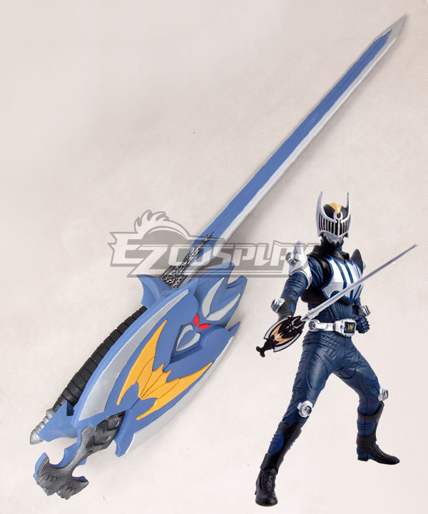 Kamen Rider Ryuki Masked Rider Knight Ren Akiyama Sword Cosplay Weapon Prop