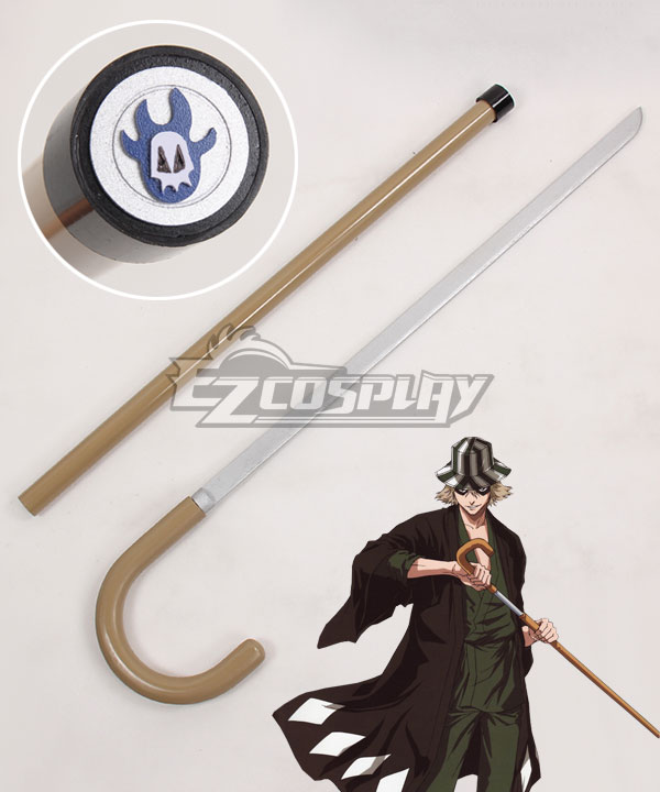 Bleach Urahara Kisuke Crutch Sword Cosplay Weapon Prop